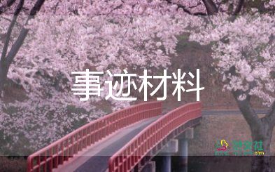 小學村班主任事跡材料范文5篇