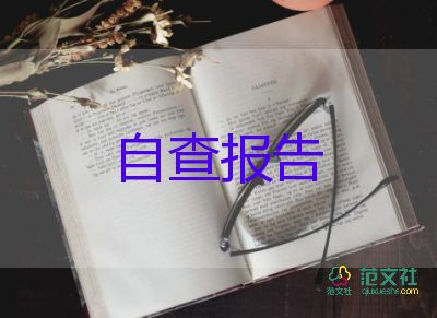 財務(wù)的自查報告7篇