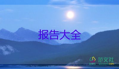 市場部的工作報告5篇