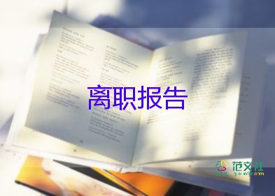 個人在公司辭職報告6篇