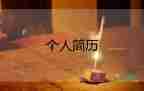 工作個(gè)人簡歷模板模板6篇