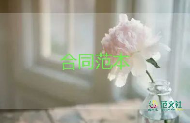 項目投資合同5篇